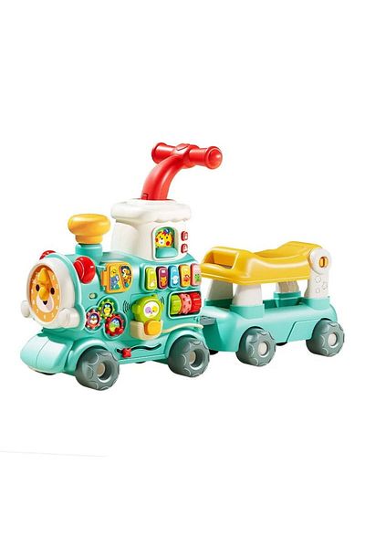 OEM Interactive train for children, Musical steam train, 5 in 1, Antemargator, with sorting game and p