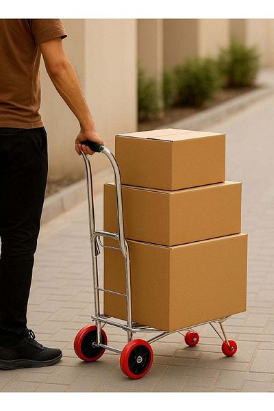 ALMUFARREJ Multi-purpose loading trolley with folding wheels