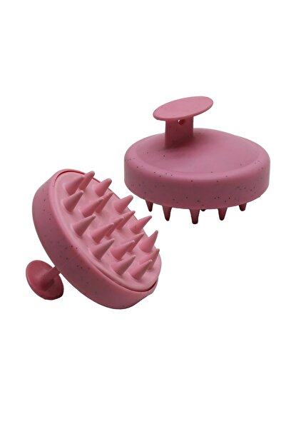 Lenaca مدلك شعر عملي بطرف سيليكون - فرشاة استحمام