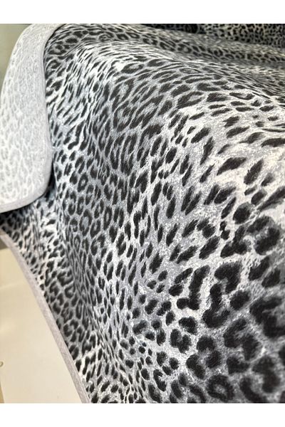 ŞENER HOME Leopard Printed 150X240 Cm. Single Single Pique