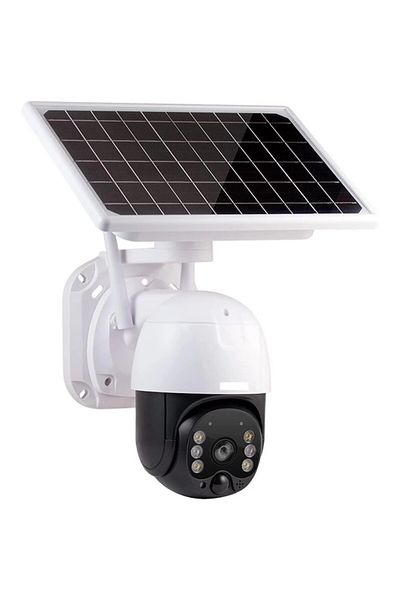 OEM 4G Solar Surveillance Camera 5MP, 355° Rotation, IP66, Night Vision, Outdoor, Infrared