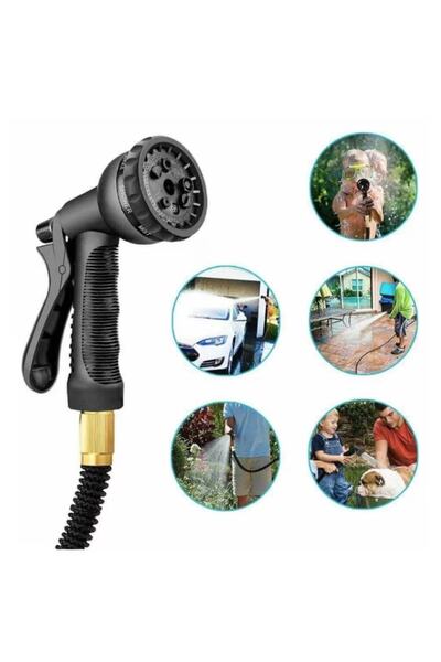 OEM Professional Extendable Garden Hose 30M - Black