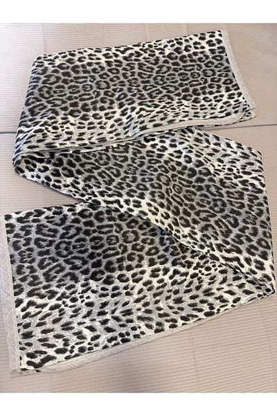 ŞENER HOME Leopard Printed 150X240 Cm. Single Single Pique