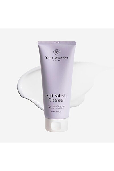 Your Wonder منظف الفقاعات الناعمة - منظف رغوي لطيف لترطيب البشرة وإصلاح حاجزه...
