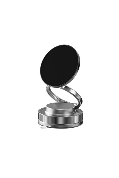 Canpay Siyah Mıknatıslı Telefon Tutacağı Araç Araba İzbırakmaz telefon tutucu...