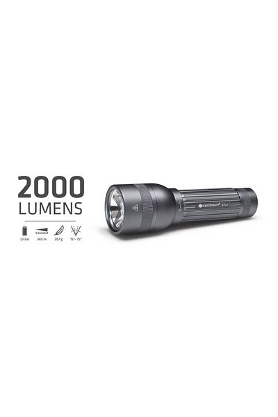 Suprabeam Flashlight, Q7xrs 2000 Lumens