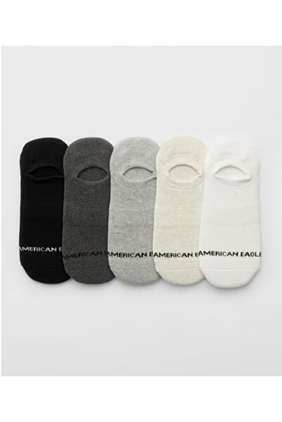 AMERICAN EAGLE Ae Terry Invisible Socks 5-Pack