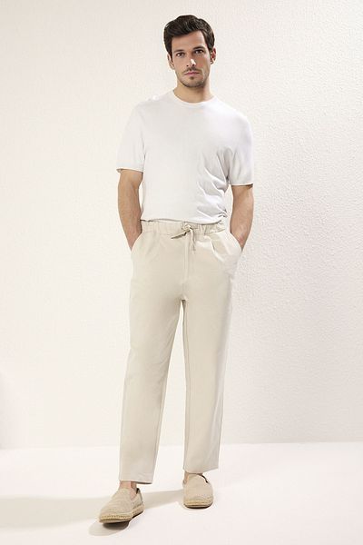 Trendyol Collection Skinny παντελόνι Premium με υφή πέτρας - TMNSS25PL00013