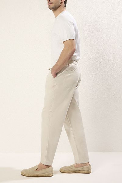 Trendyol Collection Skinny παντελόνι Premium με υφή πέτρας - TMNSS25PL00013