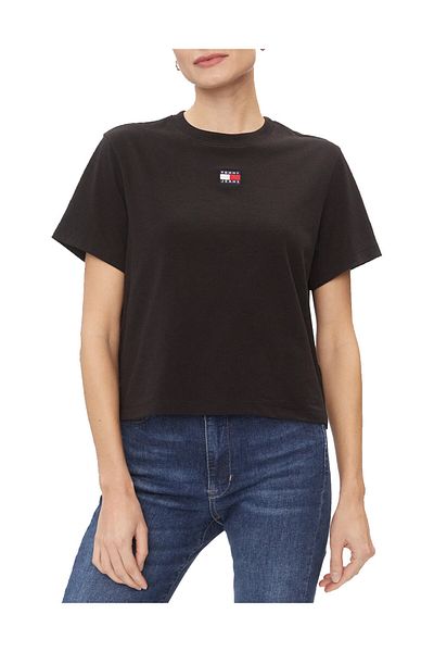 Tommy Hilfiger Dámské tričko Tommy Jeans Boxy Fit Badge