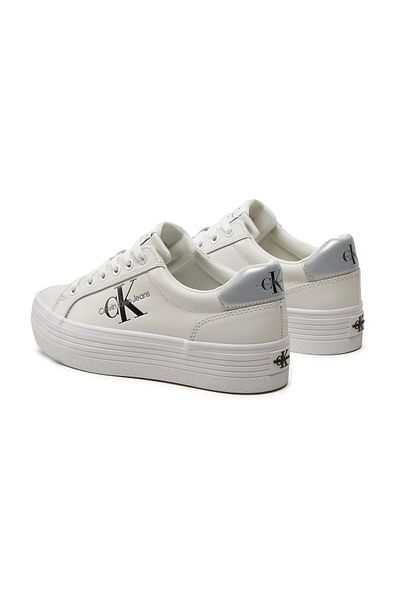 Calvin Klein Platformové tenisky v námořnické modré - ploché tenisky se šněrováním