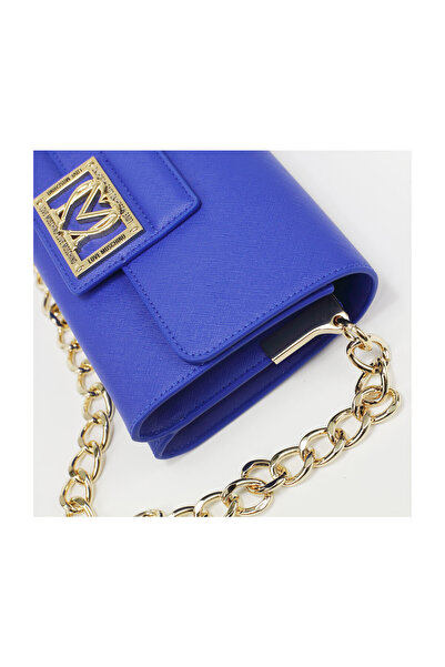 Love Moschino Táska Saffiano Pu Zaffiro