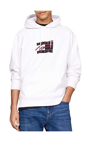 Tommy Hilfiger Φούτερ με κουκούλα TJM RLX Graffiti Signature