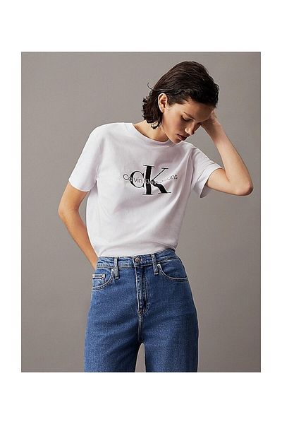 Calvin Klein Λευκό γυναικείο T-Shirt