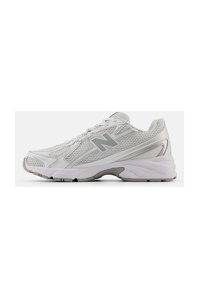 New Balance SCARPA LIFESTYLE - UNISEX - ÚROVEŇ 1 - SYNTETICKÁ SÍŤOVINA - BÍLO-STŘÍBRNÁ D