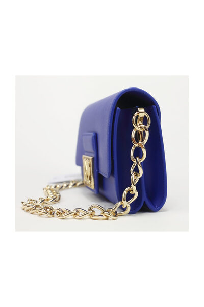 Love Moschino Táska Saffiano Pu Zaffiro