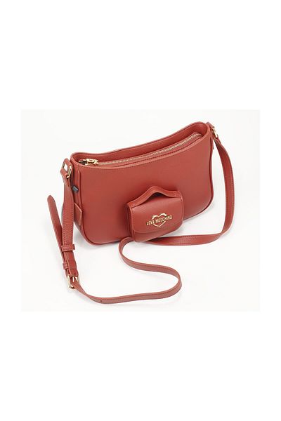 Love Moschino Taška Vitello+Pu Rust