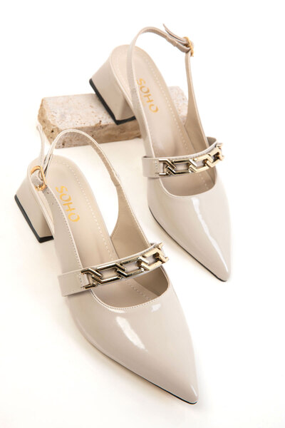 SOHO Ten Patent Leather Women's Classic Heeled Shoes 20672