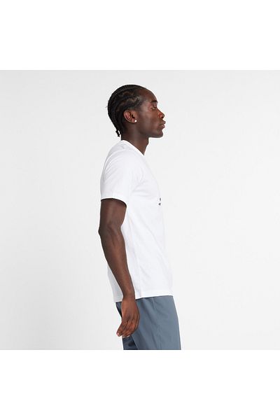 New Balance Sport Jersey Logo Print T-Shirt