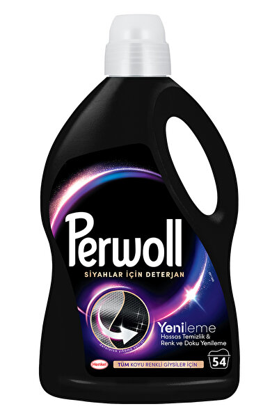 Perwoll Sıvı Çamaşır Deterjanı 2'li set: x1 Siyah 2.9 L , x1 Çiçek Cazibesi Koyu 2.75 L (104 Yıkama)