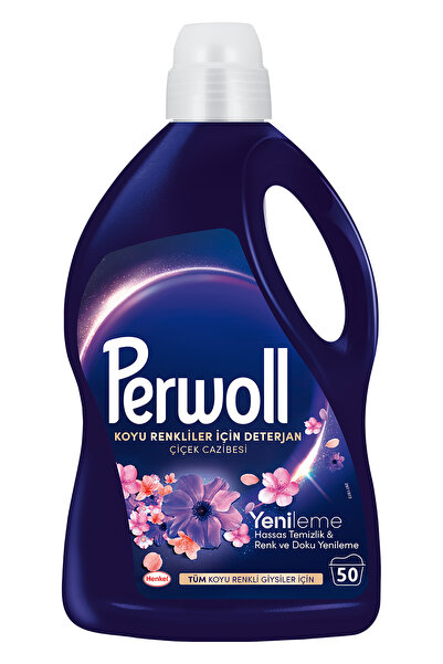 Perwoll Hassas Sıvı Çamaşır Deterjanı 2970 ml 4'lü set : x4 Çiçek Cazibesi (200 Yıkama)