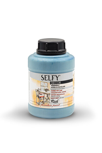 Rich Selfy Decor Vernikli Mobilya Boyası 1250 Cc Lotus 12834