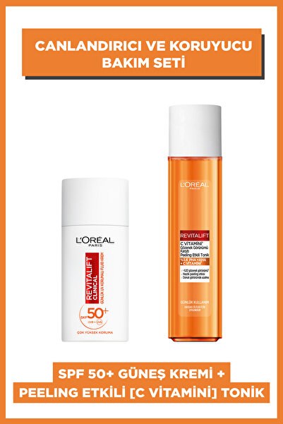 L'Oreal Paris Revitalift C Vitamini Gözenek Görünümü Karşıtı Peeling Etkili T...