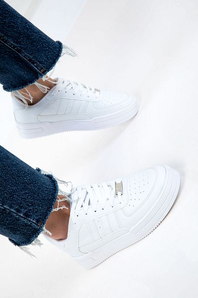 SOHO White Women's Sneaker 20677