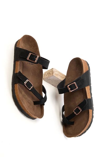 SOHO Black Women's Slippers 20608