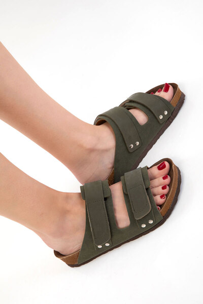 SOHO Green Women's Slippers 20605