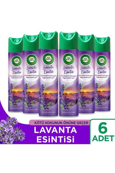 Air Wick Sprey, Aerosol Oda Kokusu   Lavanta Esintisi 1800 ml (300ml x6)