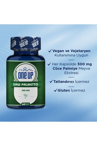 One Up Saw Palmetto 60 Capsules