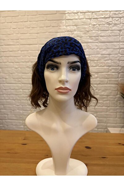 SOS S.O.S Hair Tape Black Navy Blue Patterned