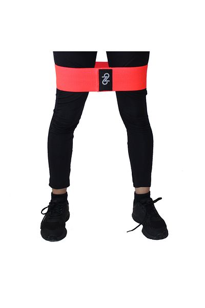 CNE Ticaret Loop Band Leg Resistance Rubber Exercise Band Fuchsia Difficult 15-22 kg Fit Squad