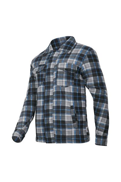 Lahti Pro Checkered Fleece Padded Jacket - M