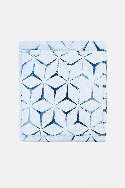 Nautica King 3 Pieces Allover Print Bedsheet With Pillow Case Set, Multicolor