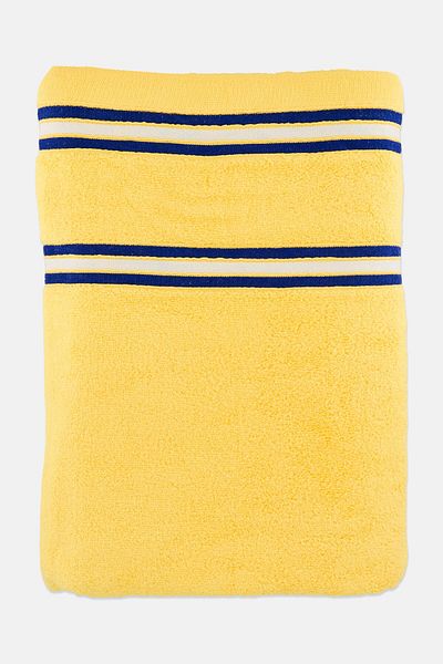 Nautica Super Soft Striped Bath Towel, Yellow