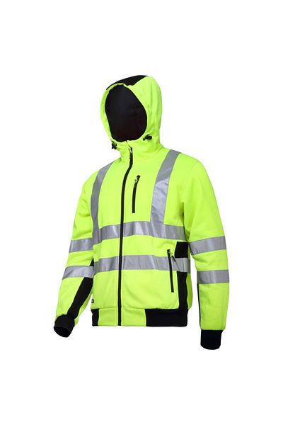 Lahti Pro Reflective Hoodie Jacket / Green - 2Xl
