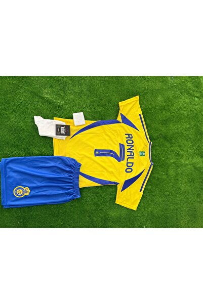 Atlas Global ᴀʟ ɴᴀssʀ C.RONALDO ÇOCUK FORMASI SARI