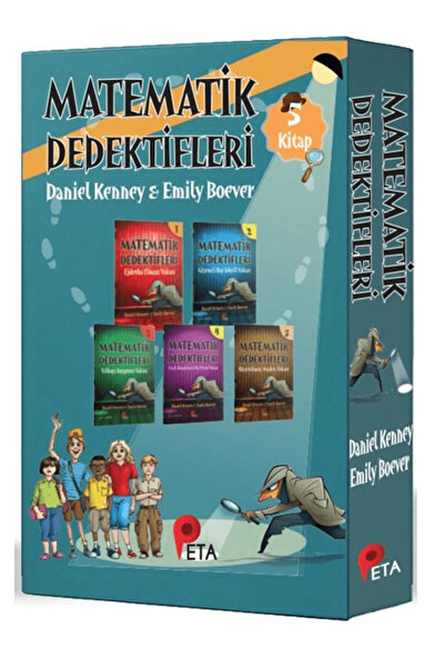 peta kitap Matematik Dedektifleri Seti / Daniel Kenney / Peta Kitap / 9786256...