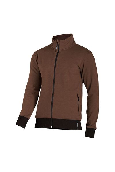Lahti Pro Zippered Hoodie Jacket / Brown - S