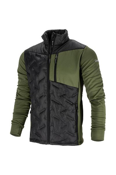 Lahti Pro Mid-Stretch Quilted Jacket / Green-Black - 3Xl