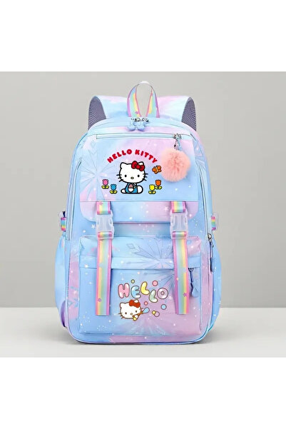 ada çanta kırtasiye Детска раница Hello Kitty с цветни фигурки, 4 отделения, ...