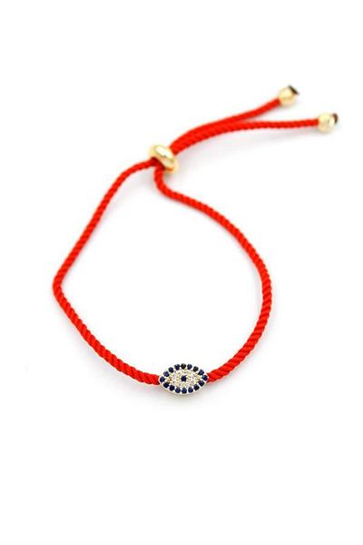 Angoravi Evil Eye Thread Bracelet - Red