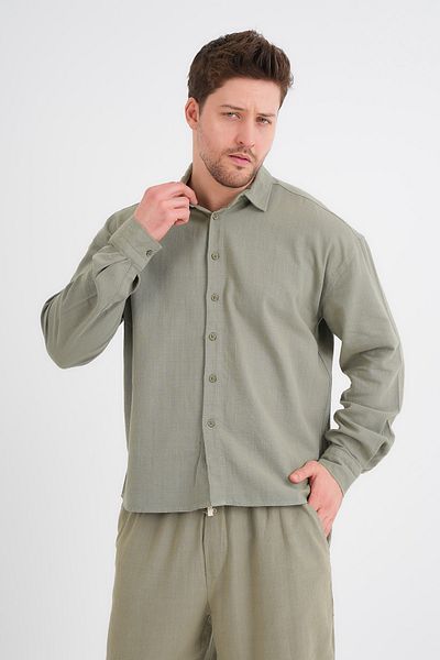 Redline Comforted Men's Oversize Cotton Shirt
