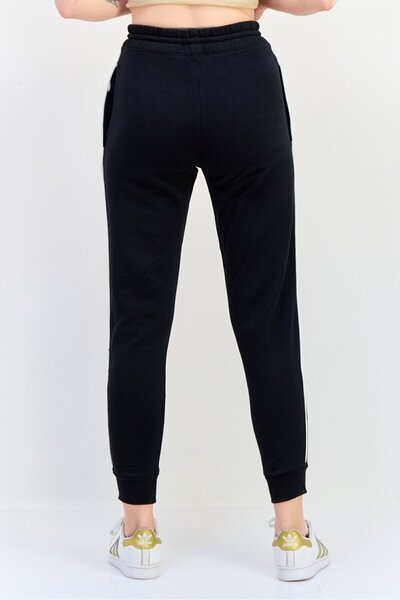 Reebok Women Sportswear Fit Brand Logo Training Jogger Pants, Black