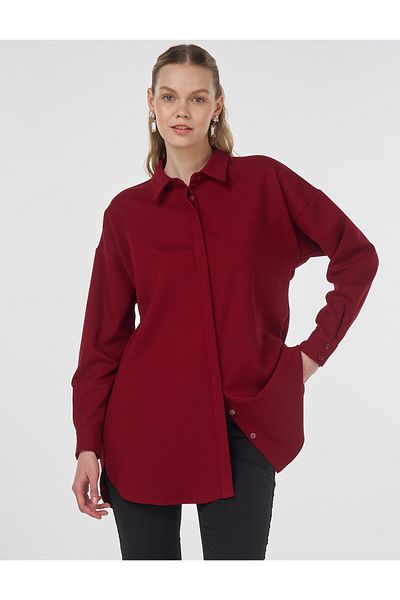 Kayra Βασικό πουκάμισο Claret Red