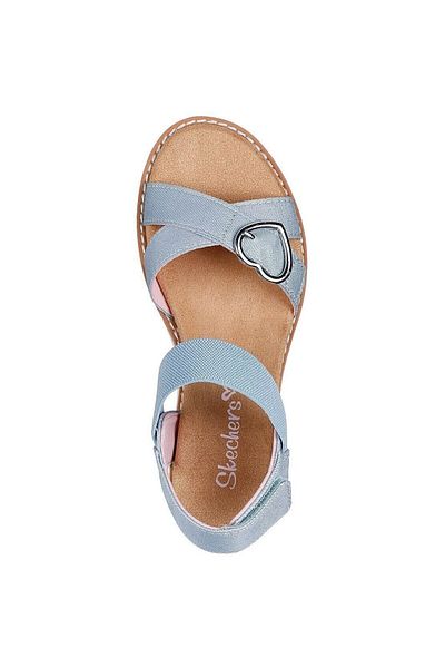 SKECHERS Sandály Skechers Miss Desert Kiss Hi, modré, dětské