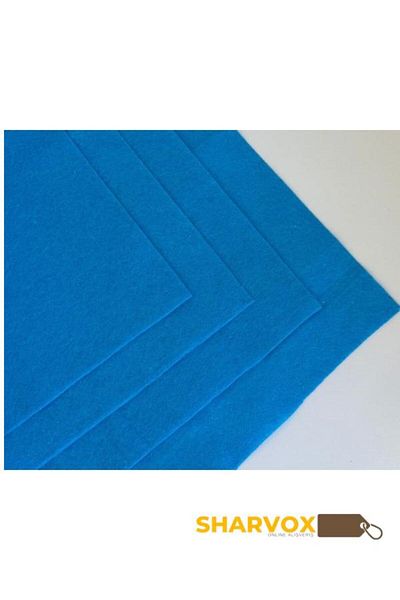 Sharvox Blue Colored Activity Felt Meter Thin Felt Fabric Activity Felt Felt 1 Meter 100 cm X 100 cm