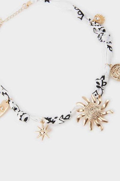 DeFacto Women's 2-Piece Gold Necklace F4051Axns